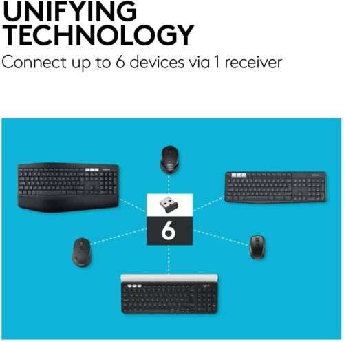 Logitech M545 Kabellose Maus, Schwarz