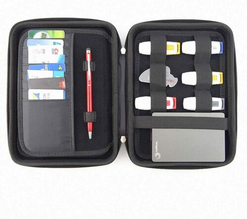 USB-Speicherstick Organizer Aufbewahrungs Tasche Case Organizer für USB Sticks