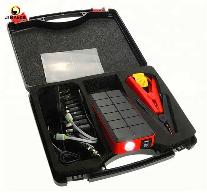 1000A Auto Starthilfe Jump Starter KFZ Power Bank Ladegerät Booster Rot mit Box