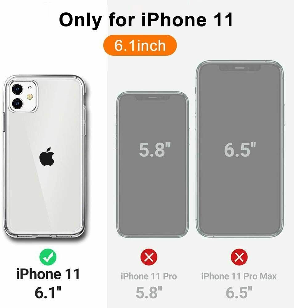 iPhone Hülle Durchsichtig Dünn Handyhülle Stoßfest Fallschutz Bumper Case Cover