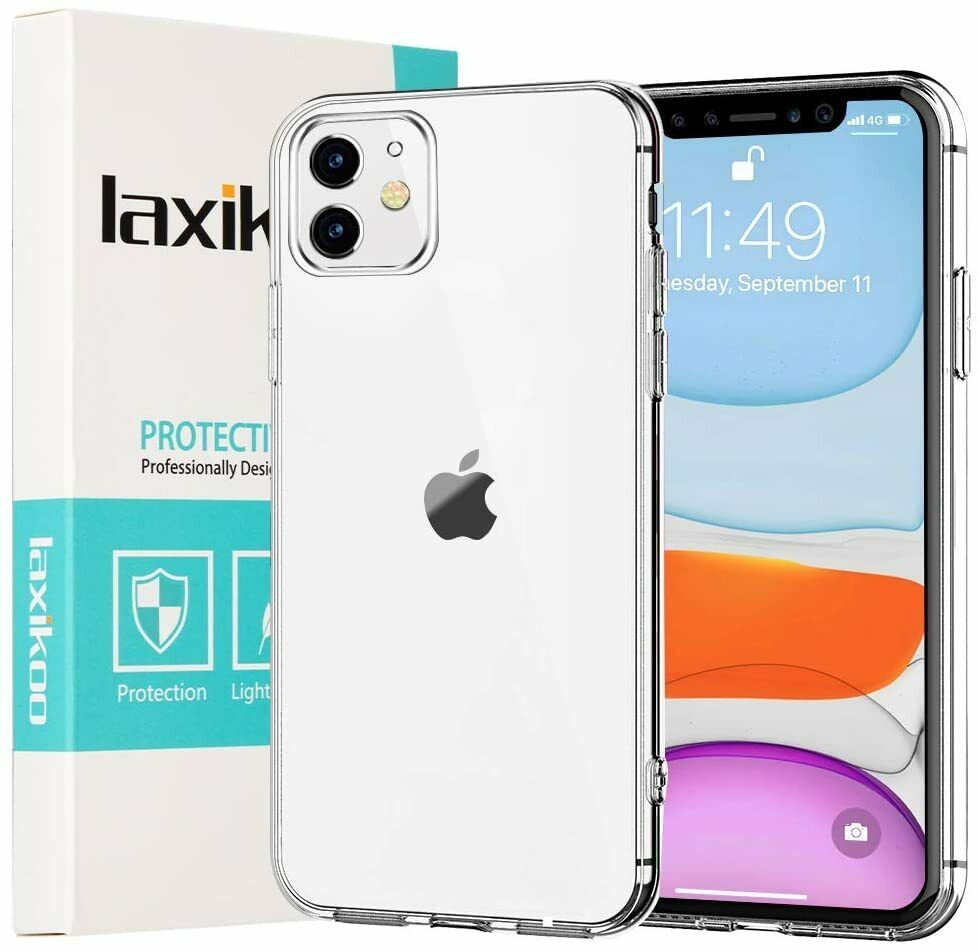 iPhone Hülle Durchsichtig Dünn Handyhülle Stoßfest Fallschutz Bumper Case Cover