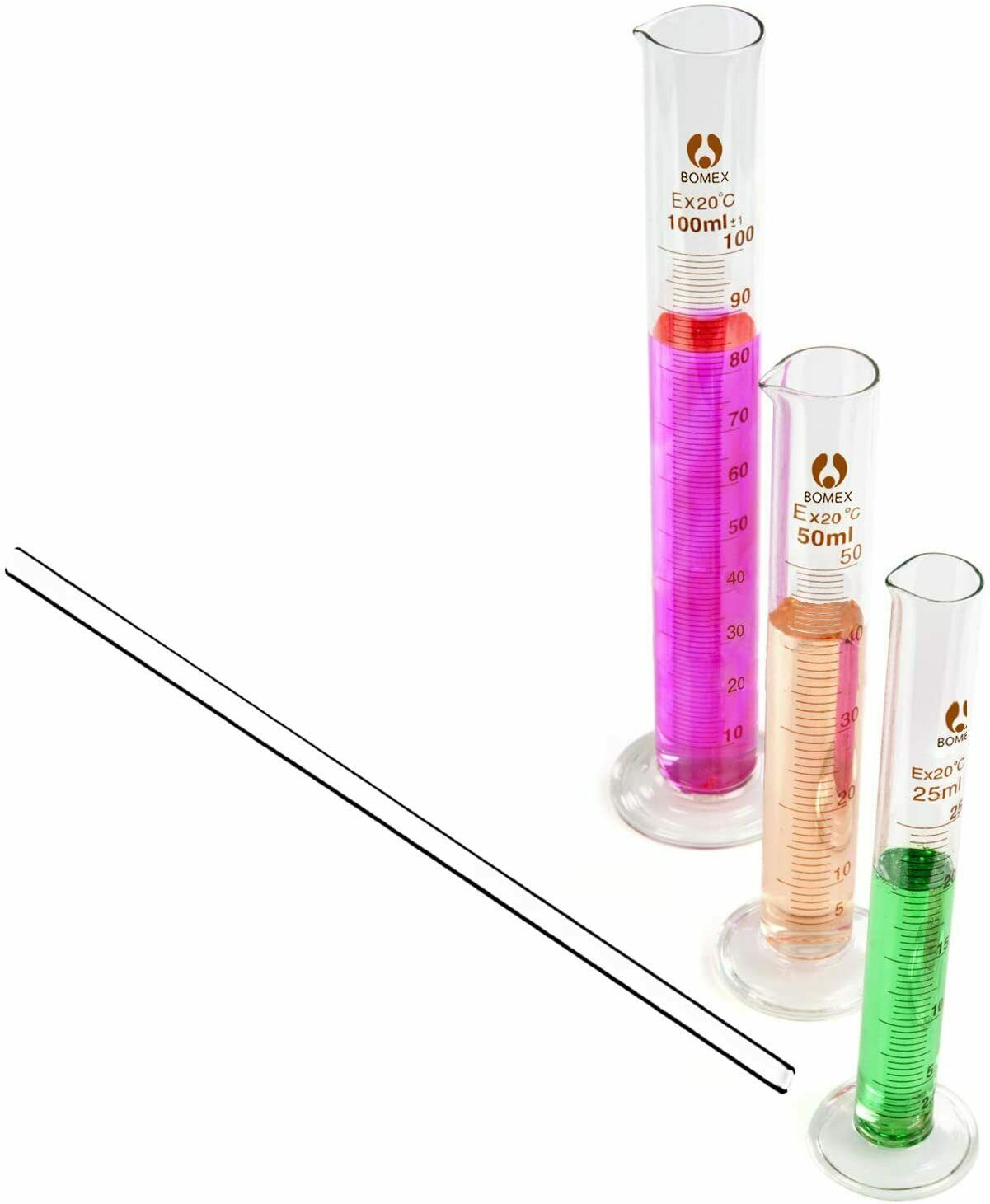 Meßzylinder Glas Graduierten Glasmesszylinder Chemistry Laborzylinder