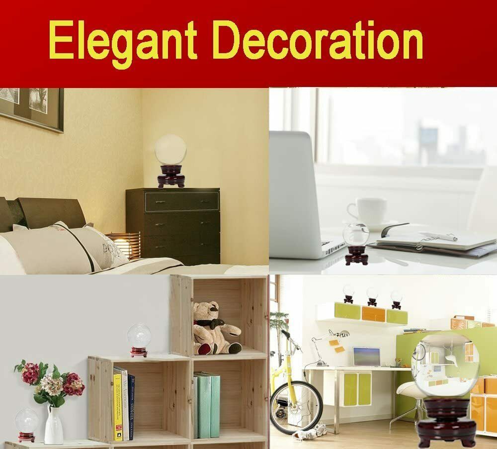 Kristallkugel für Fotoshootings und Dekoration, 80mm