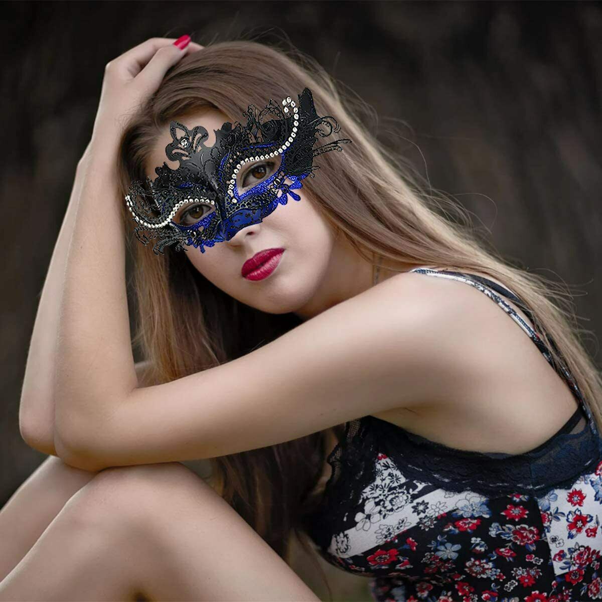 Maskerade Maske Karneval Dekorationen Venezianische Masken für Frauen