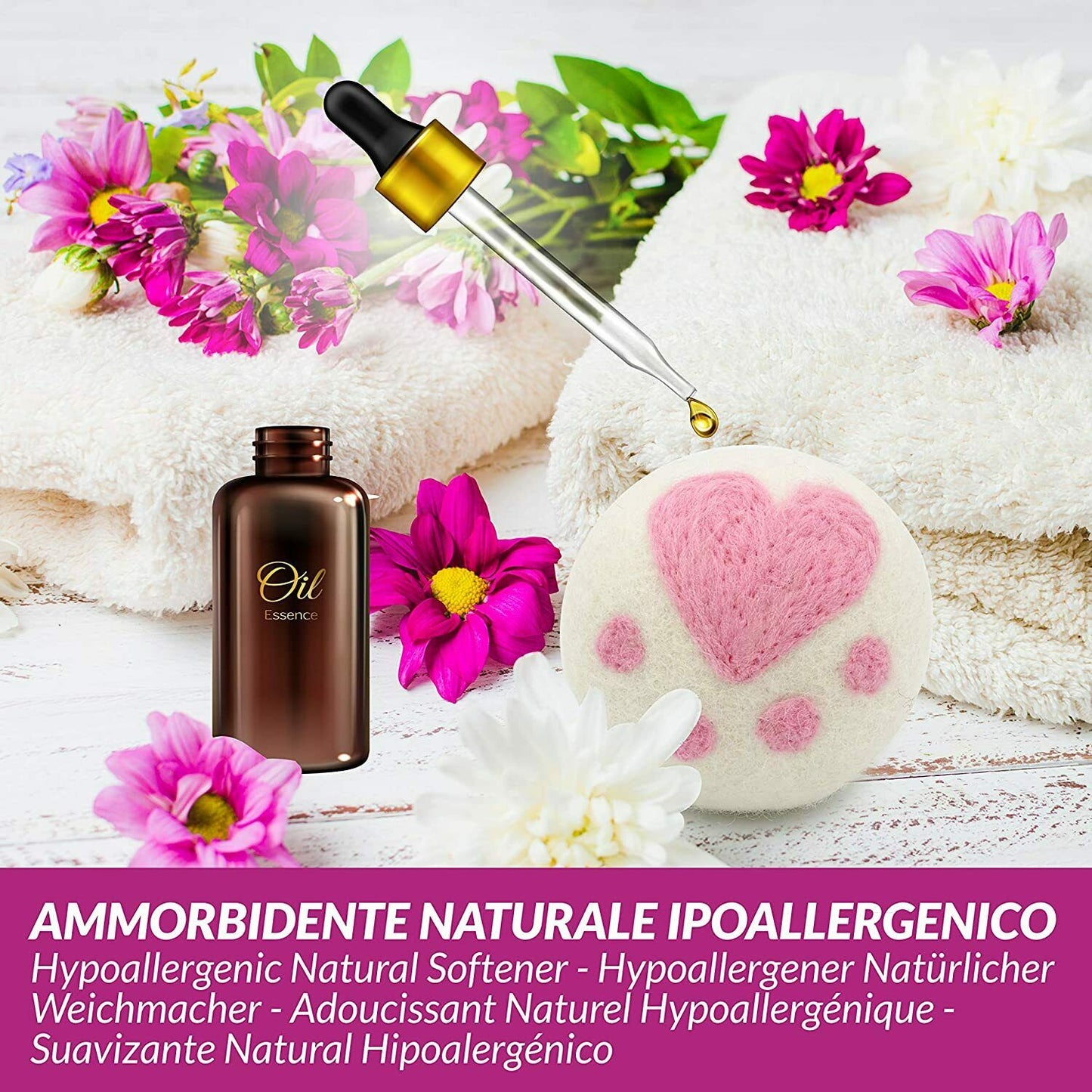 MGKolbe® 6 XXL Trocknerbälle für Wäschetrockner - Der natürliche Weichspüler