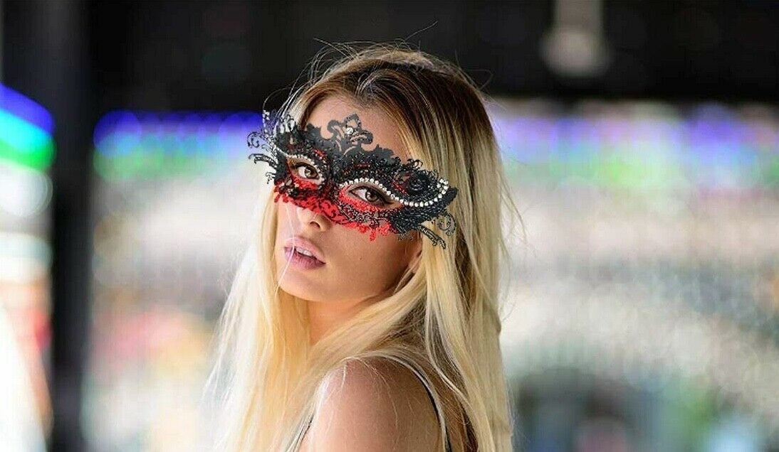 Maskerade Maske Karneval Dekorationen Venezianische Masken für Frauen