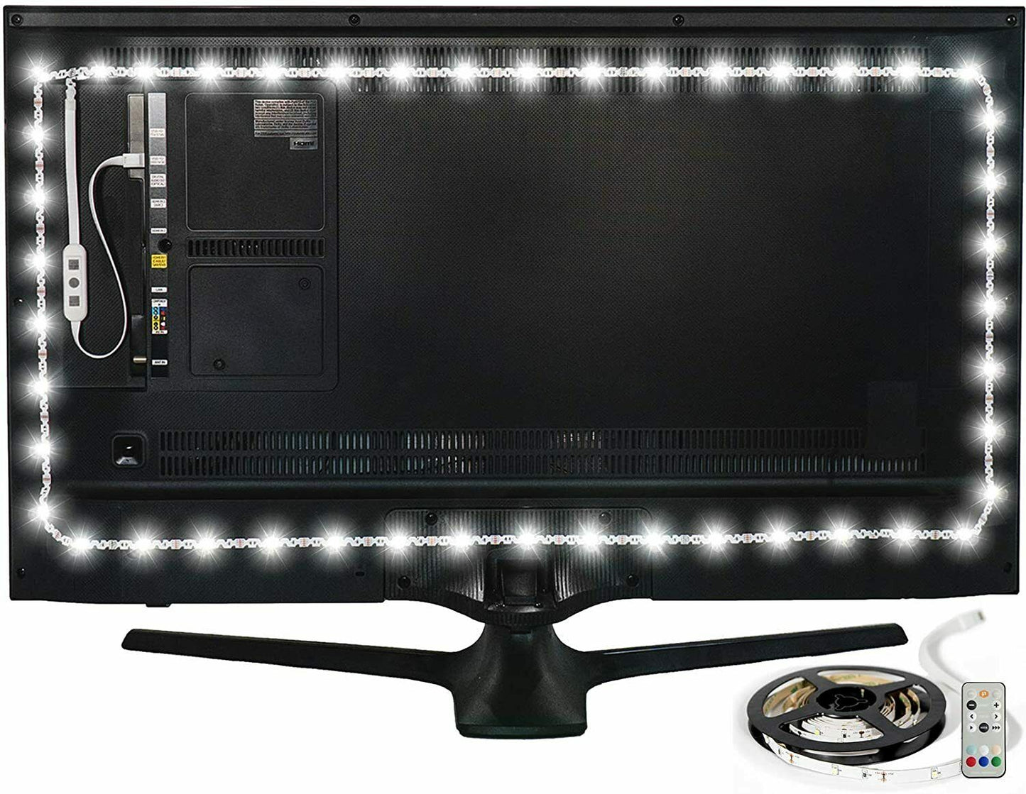 Luminoodle USB LED Hintergrund-Beleuchtung für TV in Farbe, 15 (3 Meter)