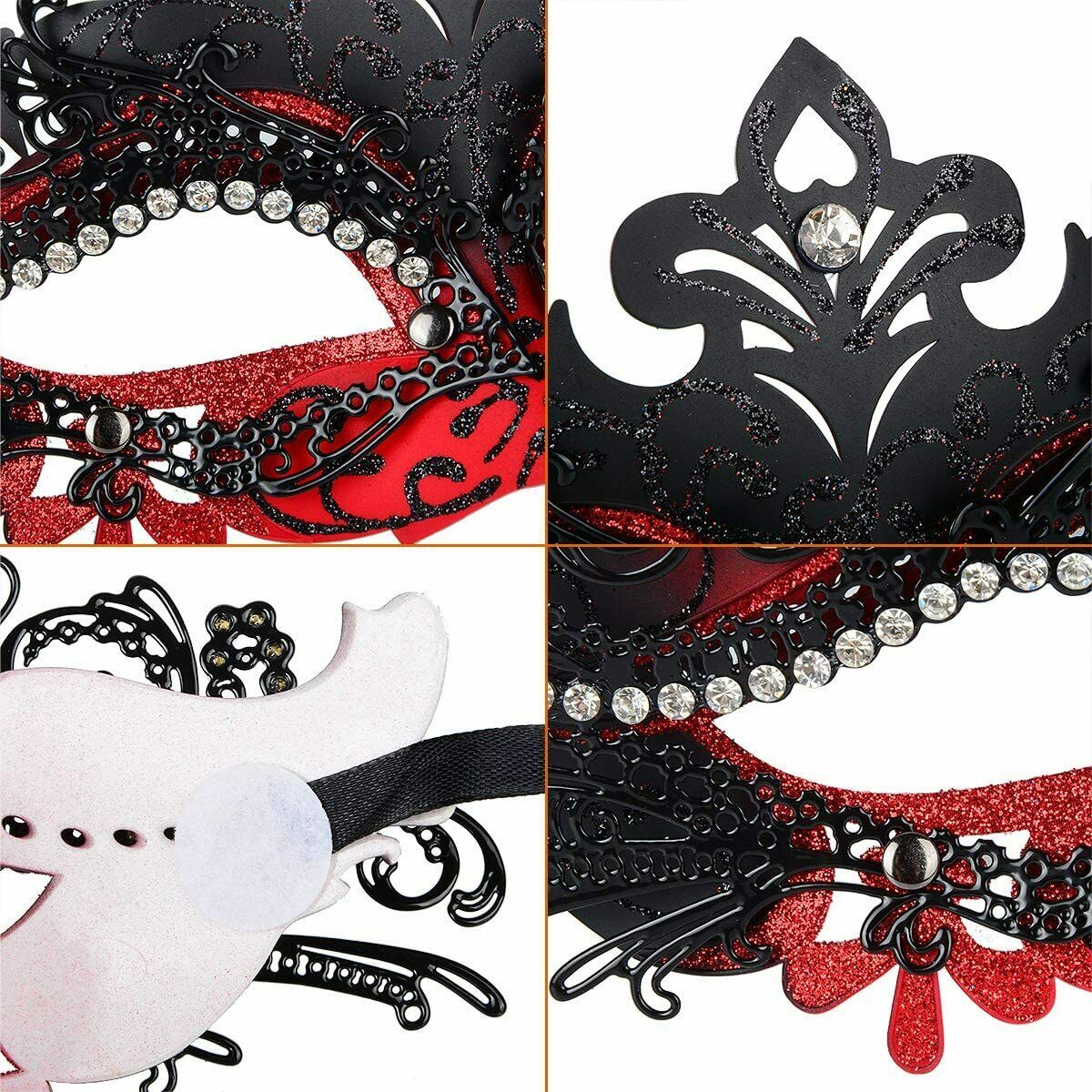 Maskerade Maske Karneval Dekorationen Venezianische Masken für Frauen