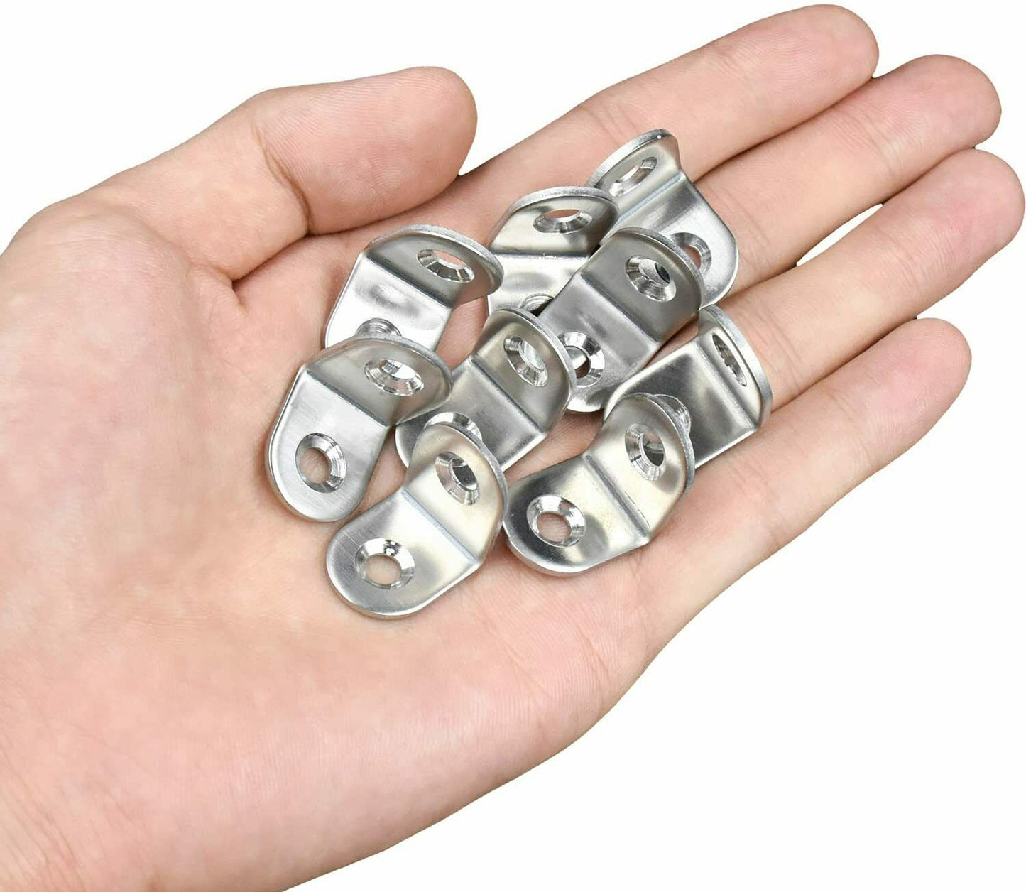 25 Stücke Winkel Klammern 90 Grad Winkelverbinder L Form Ecke Winkel Klammern