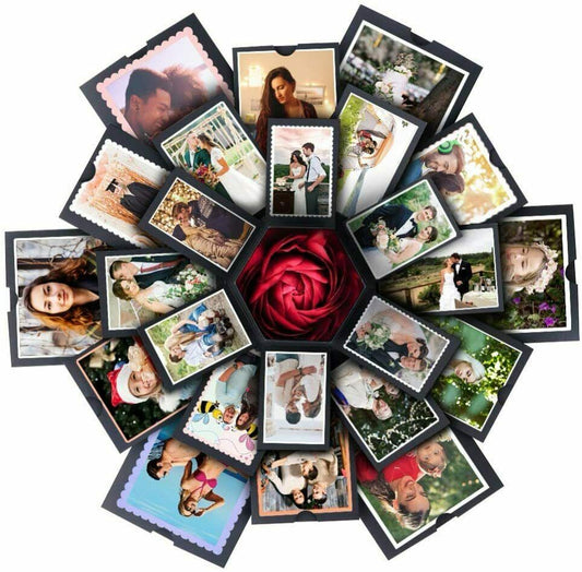 Kreative Überraschung Box Explosions Box DIY Faltendes Fotoalbum Geschenkbox