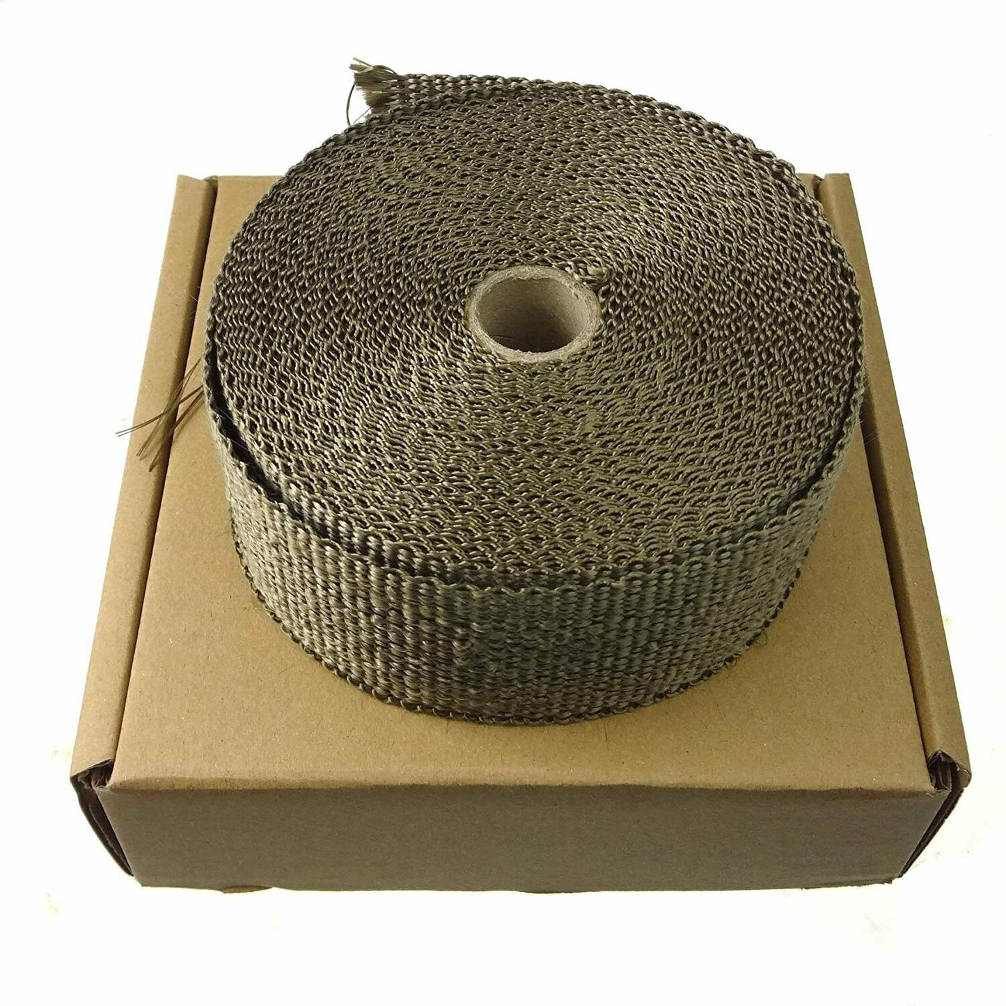 Hitzeschutzband Basaltfaser Auspuffband 10M mit Kabelbinder für Fächerkrümmer DE