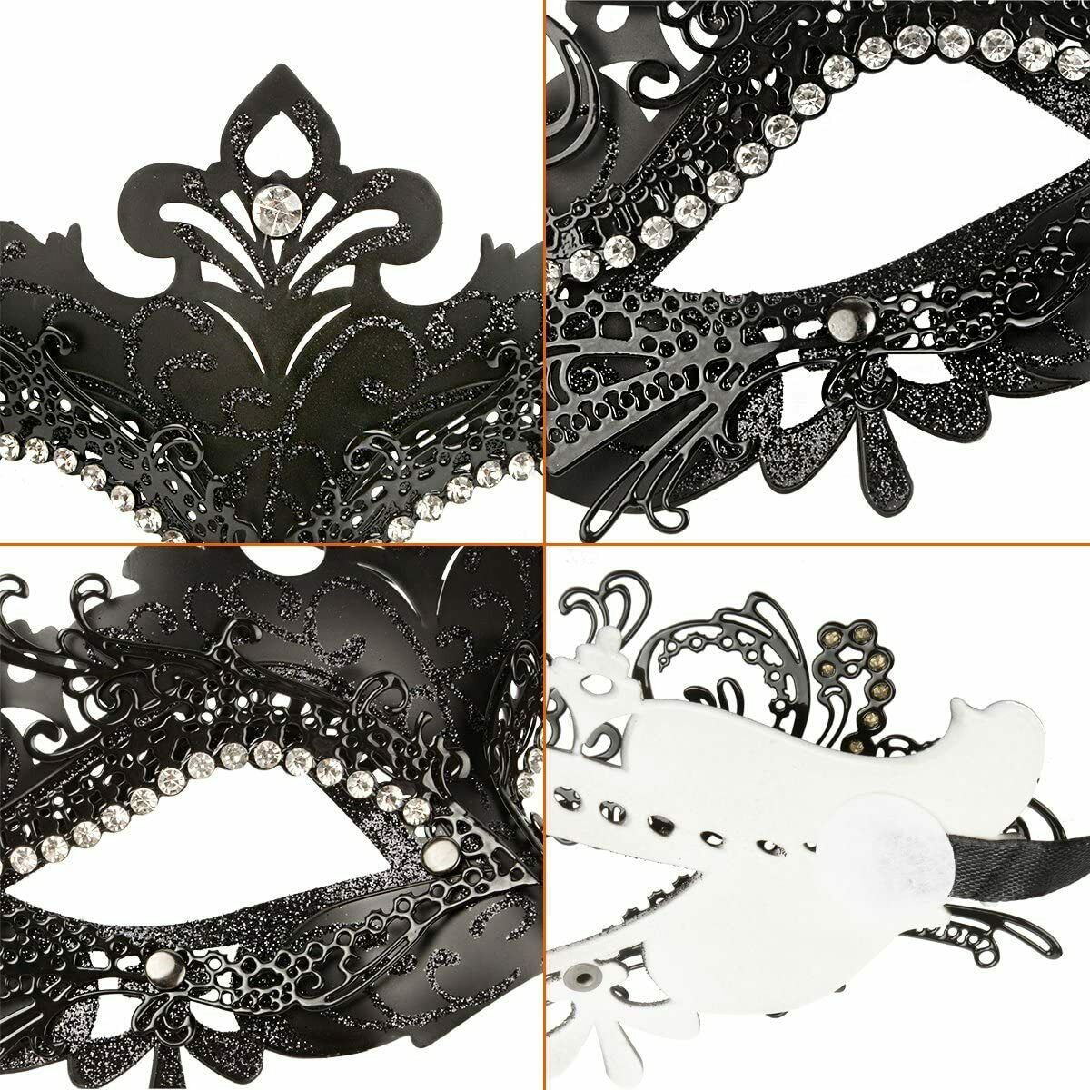 Maskerade Maske Karneval Dekorationen Venezianische Masken für Frauen
