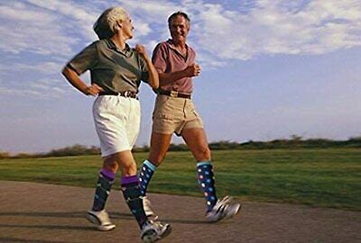 6x Kompressionsstrümpfe Laufsocken Thrombosestrümpfe / Reisen Krankenschwestern