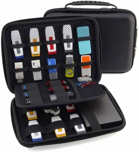 USB-Speicherstick Organizer Aufbewahrungs Tasche Case Organizer für USB Sticks