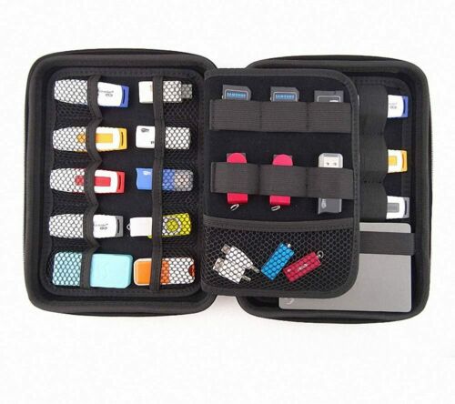 USB-Speicherstick Organizer Aufbewahrungs Tasche Case Organizer für USB Sticks