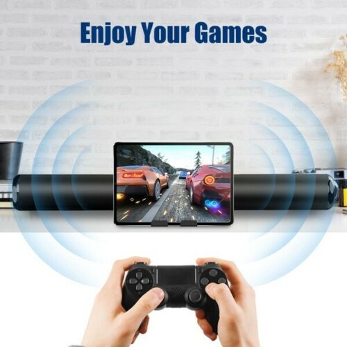 A-TION 40W Wireless Bluetooth 5.0 Sound Bar Speaker Home Theater Soundbar 2000mA