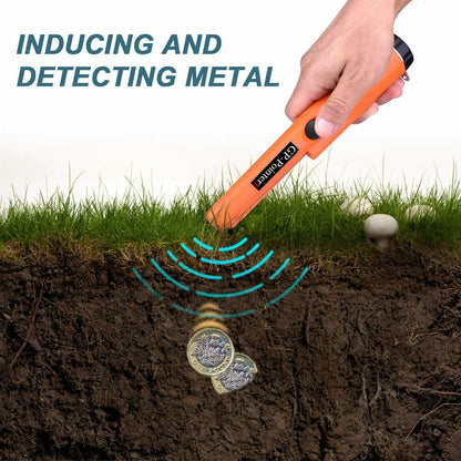 Metalldetektor Tragbar Metallsuchgerät, Metall Pinpointer IP66 Wasserdichter