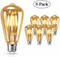 tonitott Edison Vintage Glühbirne, Edison LED Glühbirne E27 4W Warm Licht Vin...