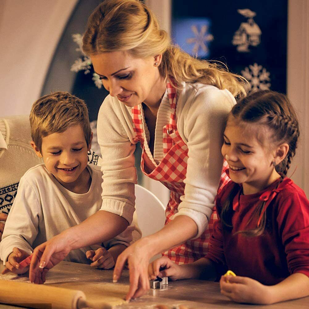 Fondant Ausstecher Weihnachten 32 Stück Weihnachtsausstechformen Keksausstecher