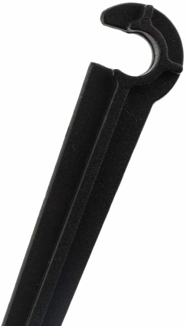 50pc 11cm Hook Fixed Stems Support Holder for 4/7 Drip Irrigation Water Hose