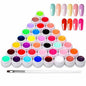 36 Farben UV farbgel, UV Gel Set gelfarben für nägel, Nail Art Farbgel Set, gel