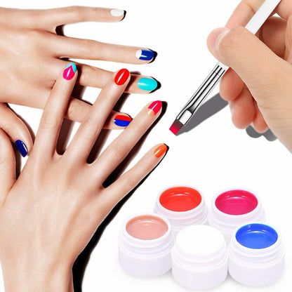 36 Farben UV farbgel, UV Gel Set gelfarben für nägel, Nail Art Farbgel Set, gel