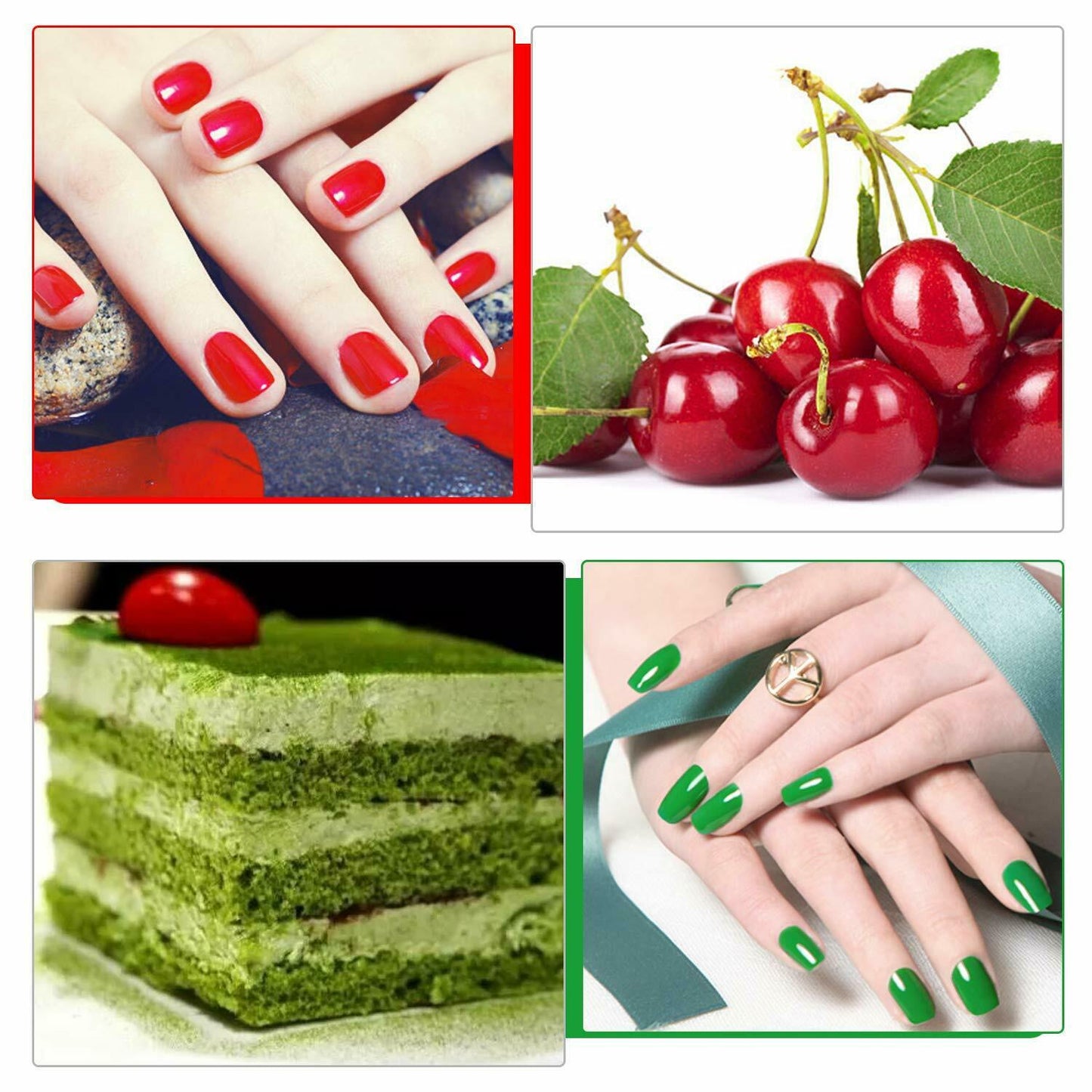 36 Farben UV farbgel, UV Gel Set gelfarben für nägel, Nail Art Farbgel Set, gel