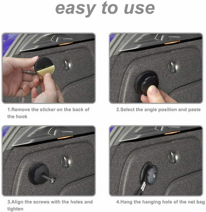 Auto Netztasche Klett Organizer Kofferraumtasche Ablagenetz KFZ PKW Stretch Fach
