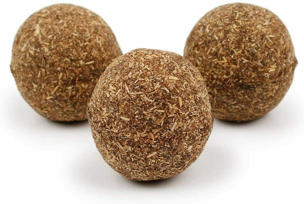 3x Katzenminze Ball, Katzenspielzeug, Fördert den natürlichen Spieltrieb