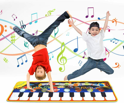 Kinder Spielzeug Piano Matte Keyboard Matte Klaviermatte Tanzmatte 110cm x 36cm