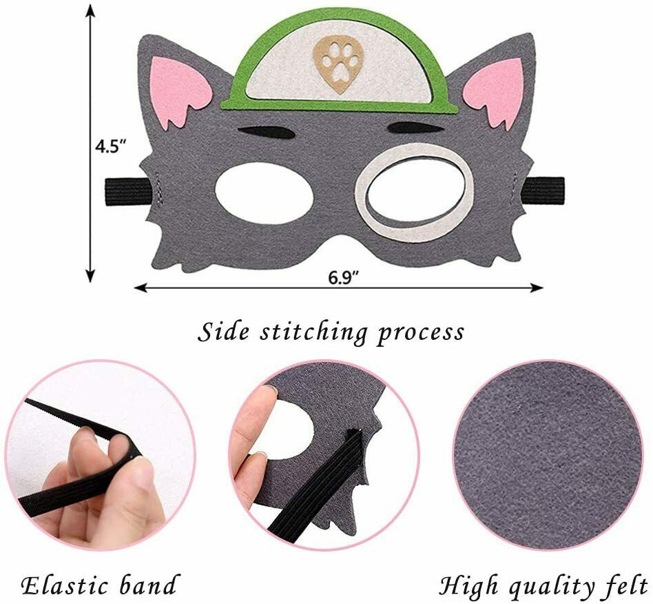 Paw Dog Patrol Spielzeug Puppy Party Masken 10 Stück Kinder Cosplay