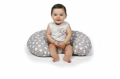 Niimo Stillkissen Klein Baby mit Stillkissenbezug aus 100% Baumwolle abnehmbar