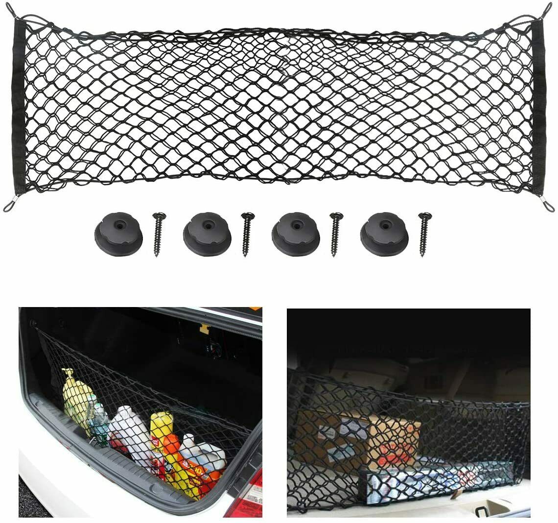 Auto Netztasche Klett Organizer Kofferraumtasche Ablagenetz KFZ PKW Stretch Fach
