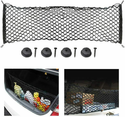 Auto Netztasche Klett Organizer Kofferraumtasche Ablagenetz KFZ PKW Stretch Fach