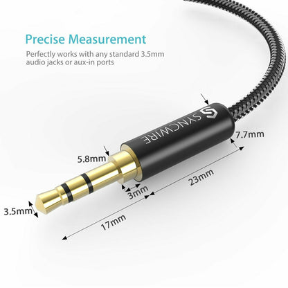 Syncwire Aux Kabel 3.5mm Audio Kabel - 1m Klinkenkabel