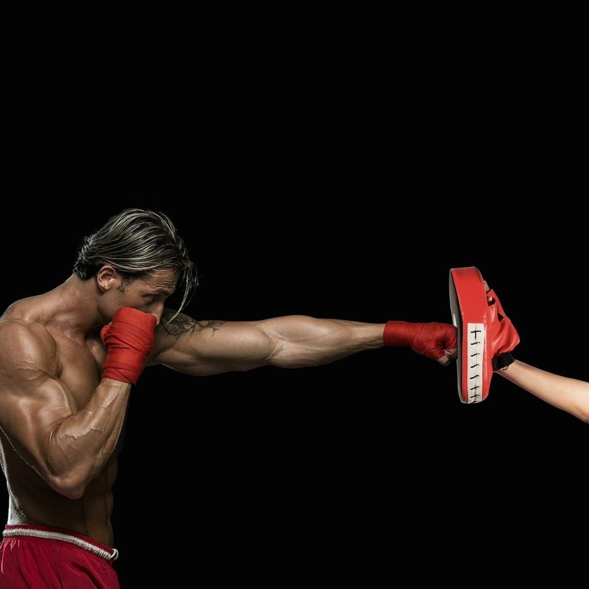Andpratzen Taekwondo Vorgekrümmt Pratzen Trainerpratzen Kamfsport Boxen Pads