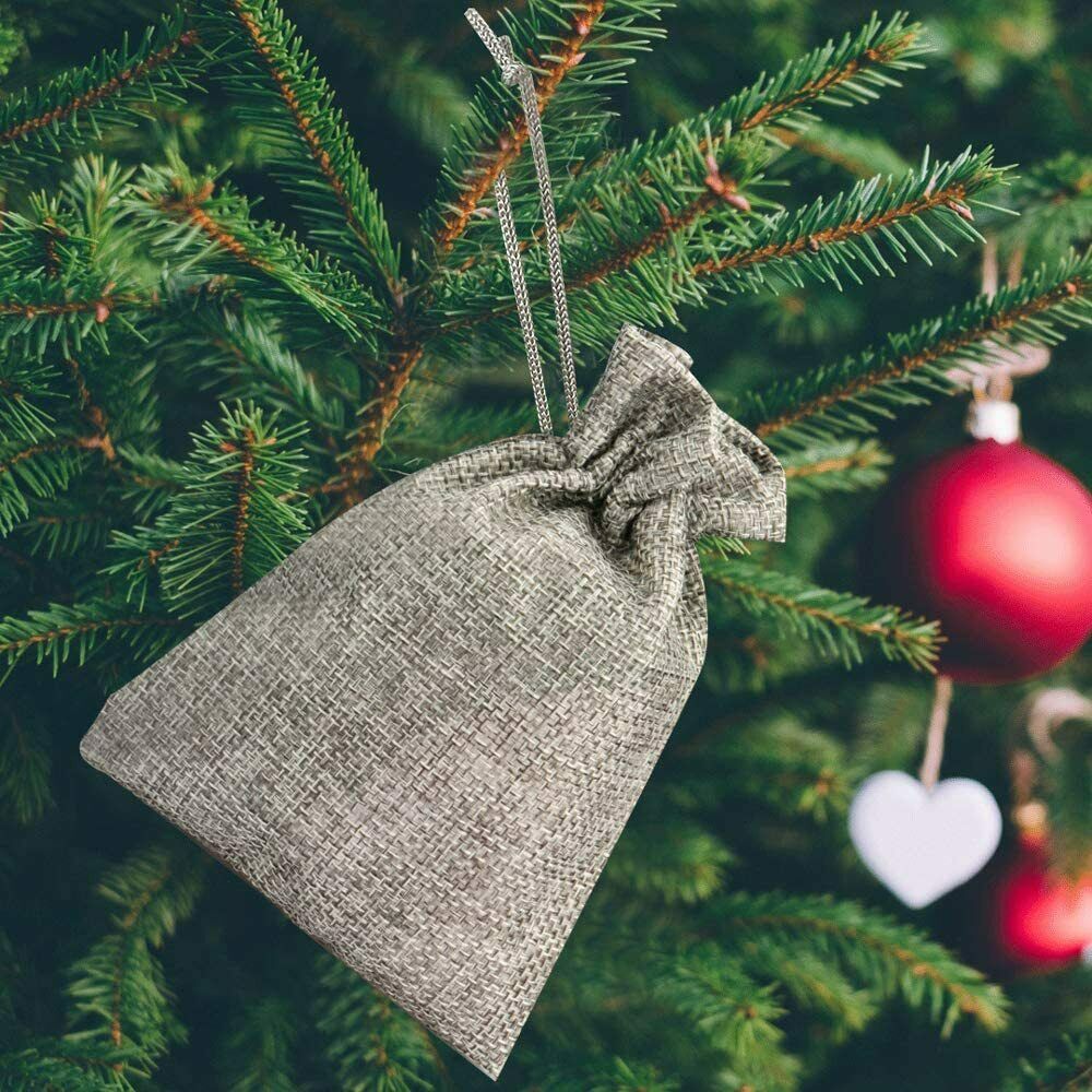 Adventskalender zum Befüllen 24 Geschenktüten + 24 Aufkleber Stoffbeutel DIY DE