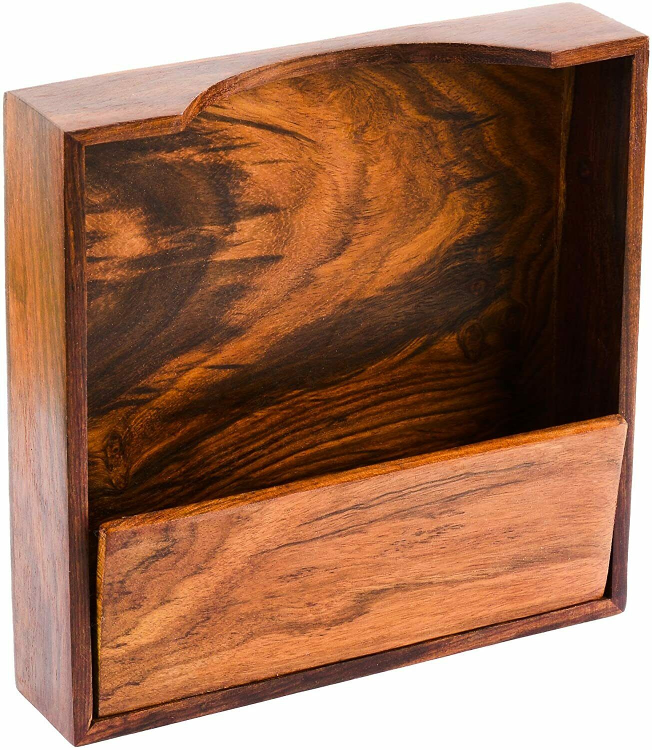 Holzpapier Serviettenhalter für Servietten und Taschentücher Schlankes Design