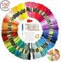 Stickgarn,150 Farben Stickgarn Embroidery Floss Multifarben,Stickgarn Set