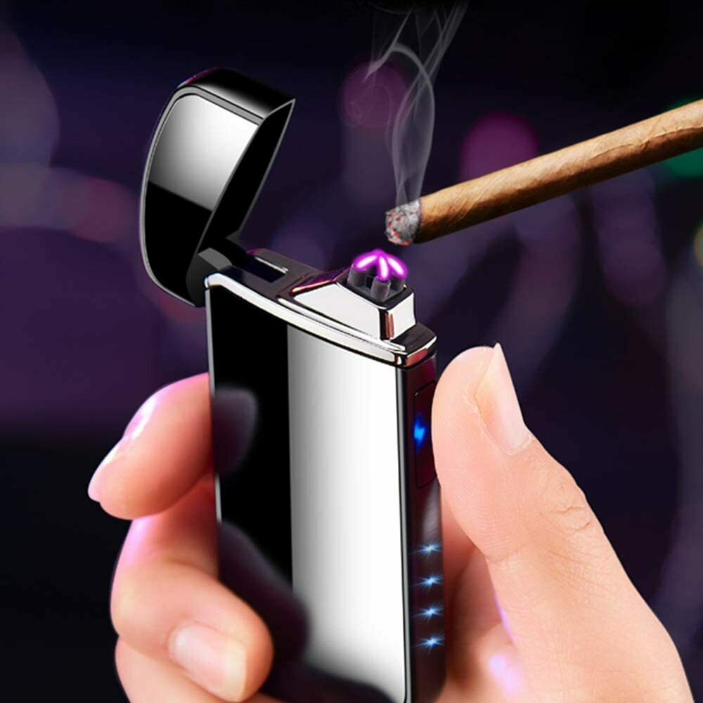 Lichtbogen Feuerzeug USB Plasma Feuerzeug Elektro Touch Flammenloses winddichtes