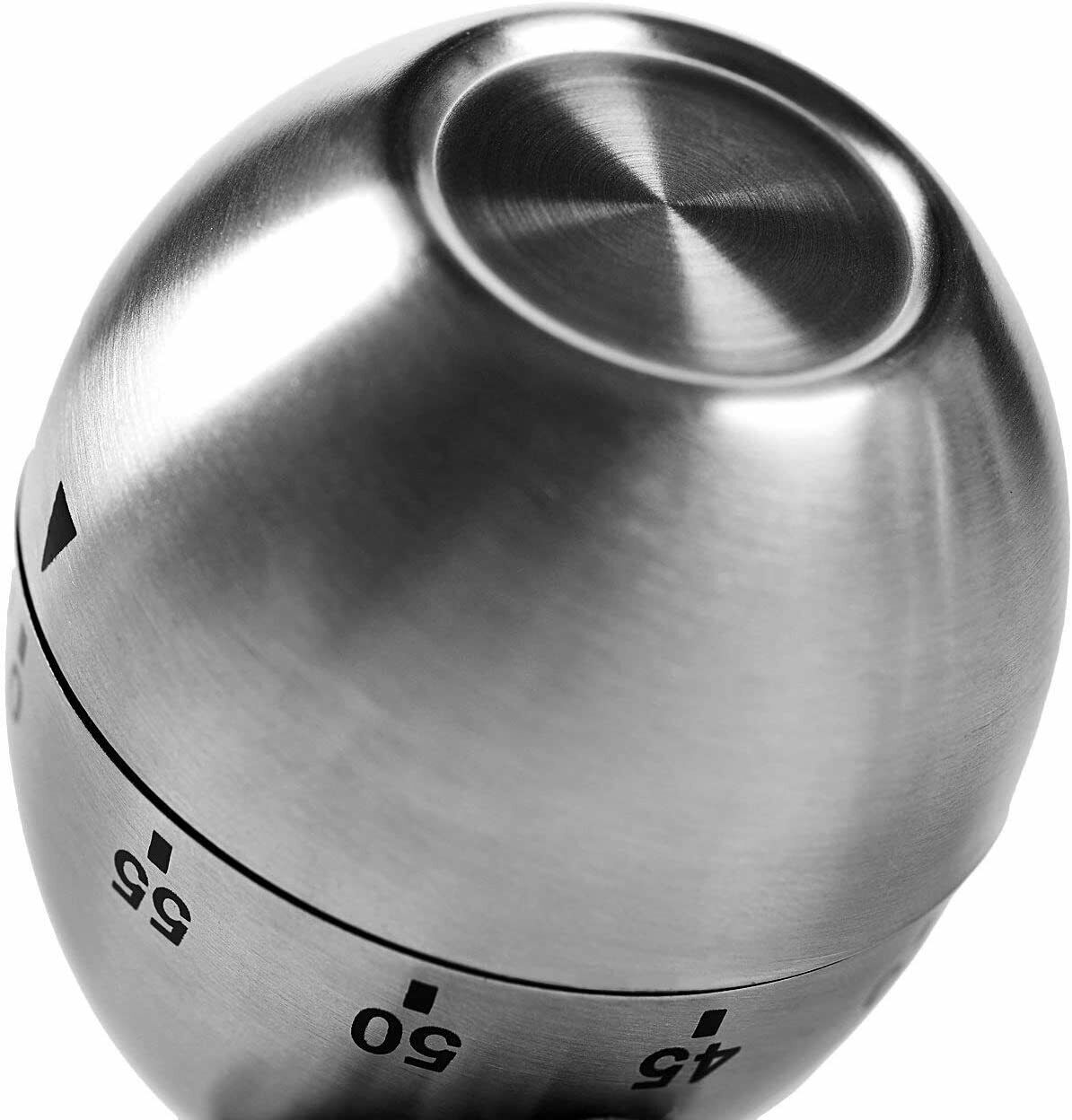 KURZZEITMESSER Ei EDELSTAHL Eieruhr Küchentimer Wecker Küchen-Timer 60 min