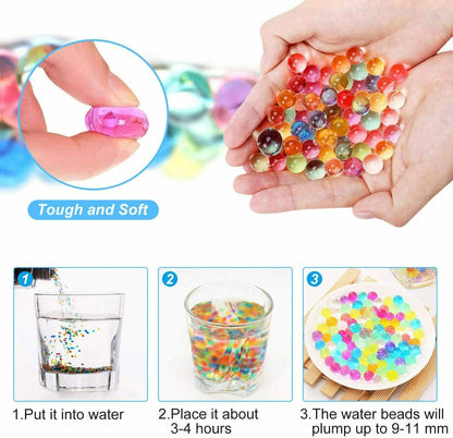 Wasserperlen Gel Perlen Bunte 30000 Wasser Bälle Dekorative Wachs In Wasser