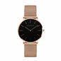 Hannah Martin Damen Uhren Analog Quarz Edelstahl Wasserdicht Mesh Ultradünne ...