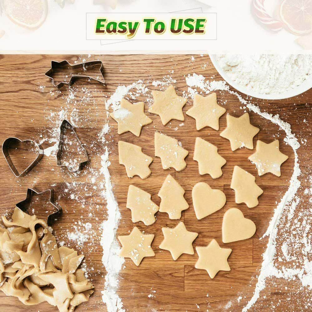 Fondant Ausstecher Weihnachten 32 Stück Weihnachtsausstechformen Keksausstecher