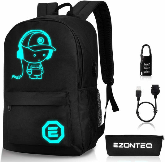 Luminous Schule Rucksack-Horsky Schultasche Anime Oxford Luminous...