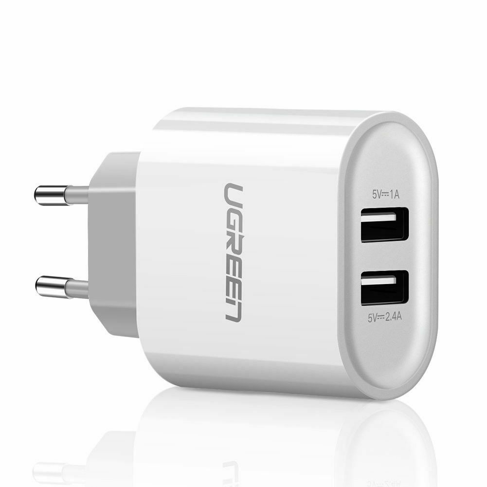 UGREEN USB Ladegerät 2 Ports Netzteil mit Intelligent Technologie