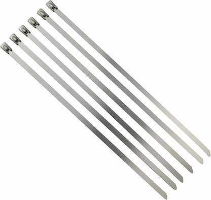 Hitzeschutzband Basaltfaser Auspuffband 10M mit Kabelbinder für Fächerkrümmer DE
