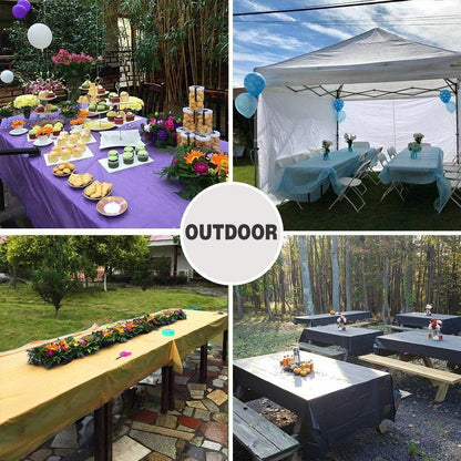 Outdoor Tischdecke Gartentischdecke mit Lotuseffekt Tischtuch eckig Tischwäsche