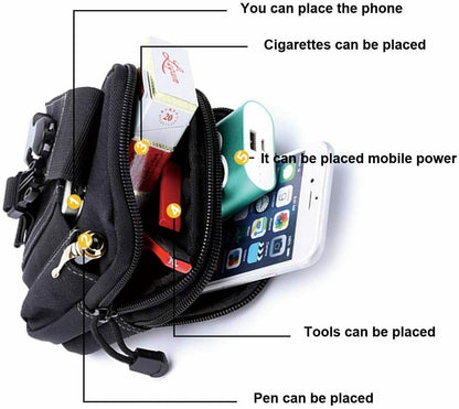 Outdoor Reisen Sport Taktische Tasche Bauchtasche Gürteltasche Handytasche
