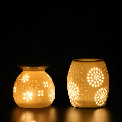 Keramische Duft Brenner Kerzenständer Kerzenhalter Duftlampe Aromalampe